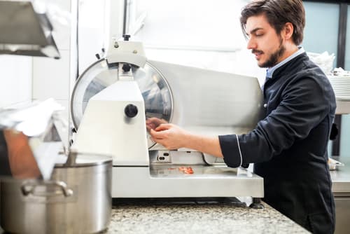 Vlees snijmachine