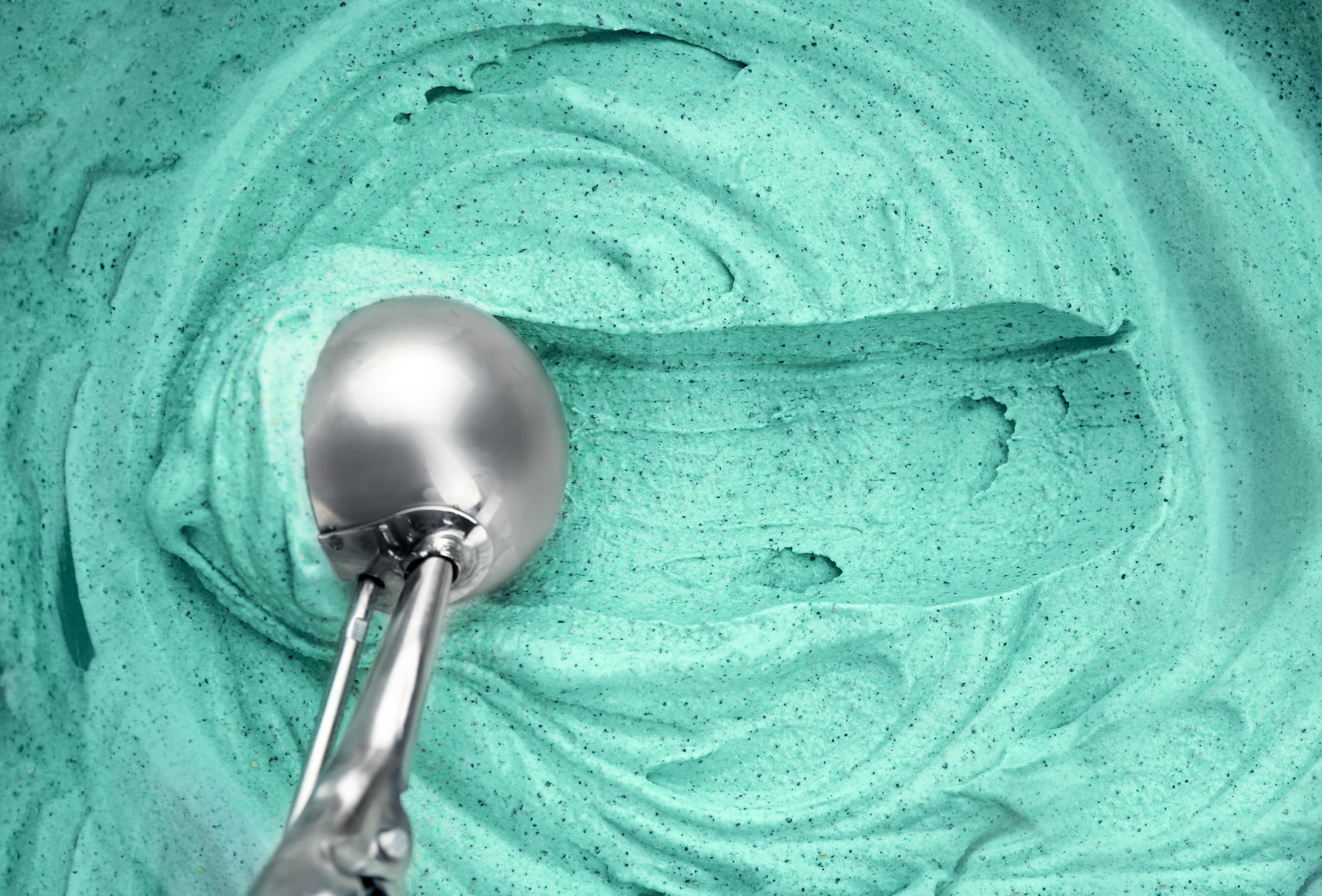 Blauw ijs spirulina